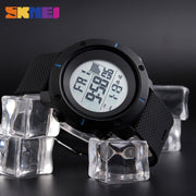 SKMEI  1313 Outdoor Sport Watch Men Multifunction Chronograph 5Bar Waterproof Alarm Clock Digital Wristwatches Reloj Hombre