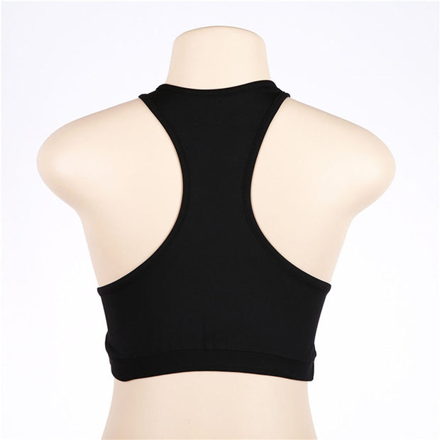 Black Mesh Yoga Shirt Sport Top Fitness Brassiere Workout Sportswear Active Wear Women Fitness Tank Top